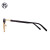 木九十眼镜商务休闲眉架半框弹力镜腿可配度数近视眼镜框 MJ101FG407 BKC1 单镜框