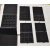 芯片样品盒收纳盒黑色 凹槽格子海绵ic电子模块存放试验周转 内格6*7（30格），外尺寸92*120*16mm