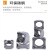 须特（XUTE）304不锈钢M10（2只）碳钢四方点焊螺丝 螺帽焊接螺母 铁四角焊接螺帽