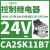 CA2SK20M7控制继电器交流220VAC线圈电压,触点2常开电流10A CA2SK11B7 AC24V 1常开1常闭