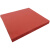 发泡硅胶板热转印烫标机耐高温垫片红色烫画机配件logo唛头耐压垫 8x14x1CM