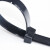 冰禹 BYrl-173 黑色扎带尼龙自锁式强力卡扣（100条）捆绑绳 30cm长7.5mm宽