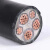 动力电力电缆70YJV铜芯室外抗老化电线 4芯50平超国标(1米)