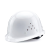 安归 安全帽工地新国标玻璃钢加厚 电力建筑施工防砸可印字定制 白色无透气孔 抽拉帽衬