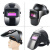 电焊防护罩自动帽子变光电焊面罩氩弧焊焊工头戴式护脸脸部神器罩 JZ-01变光款送10保护片