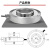 真泽安(0-200kg)JH-LFA1高精度轮辐式称重传感器环形拉压力中空螺栓测力