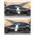 蔻均缕奔驰C63车贴拉花阿童木改装A45 GLE级coupe GT跑车 CLA35车身贴纸 原厂材质黑色贴留言备注车型