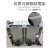 加厚储纯净水桶1000L耐高温ibc吨桶大口径方形塑料化工桶 滚塑特厚--卧式500L-310口径