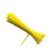 Homeglen捆扎彩色尼龙小扎带3x100宽1.8mm理线扎带 黄色（100条/包）10包装