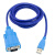 深蓝大道 Z112 USB转串口线  RS232 COM口 9针 调试 转换器通讯线 1.8米 其他长度