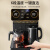 美菱（MeiLing）茶吧机家用饮水机遥控智能【双温双显双出水口】下置水桶立式泡茶机冷热款MY-C919-B