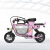 岭溪小型电动车女士折叠电动自行车锂电池子电动车助力电瓶车 黑色 8A助力车