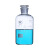 蜀牛 高硼硅白色小口瓶细口瓶透明小口瓶 500ml 高硼硅试剂瓶 