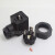 定制DIN43650 电磁阀/液压阀 接线盒 赫斯曼接头  黑色 A型C型 C型圆插座间距9.4mm