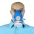 一护J212防毒面具 口罩防粉尘农药喷漆装修使用面罩 自吸过滤式呼吸器 （A-3型-防毒面具）