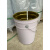 垃圾桶水桶手提18升20L加厚花篮涂料油漆化工金属包装白铁桶 18升花篮桶