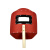 德威狮手持式电焊面罩防护面屏焊工焊帽焊接防护罩防水红钢纸烧焊面罩 5个起售不带玻璃说明选项不拍