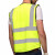 者也 多口袋反光马甲 骑行交通环卫施工作业荧光警示救援服 可定制logo 黄色
