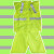毛巾刀 MJD-14 高防水 高透气 高反光 调车安全雨衣套装(L) 荧光绿 L  定制