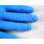 一次性耐用款深蓝色丁腈防护手套汽修防油餐饮防水劳保清洁 深蓝色（耐用款丁腈 4.6g） 1包（20只/包） S