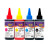 莱盛墨水(通用型）4色套装 适用爱普生 惠普 佳能  喷墨打印机 连供填充墨盒 染料803墨盒