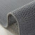爱柯部落 PVC塑胶S型镂空防滑垫/泳池卫生间防水地毯地垫/加厚加密款防水垫5mm厚 灰色 1.2m*1.88 企业定制
