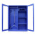 者也 防暴器材柜 反恐装备柜应急柜放置柜保安器材柜盾牌柜物品储存柜防爆储备柜 蓝色1.8M*0.9M*0.39M