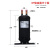 适用储液罐贮液器1匹到15匹热泵空气能空调配件高压储液器汽液分 平衡罐0.6L(升)
