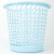 海斯迪克 HKL-6 塑料垃圾篓 简约时尚纸篓 镂空垃圾桶 颜色随机（10个）