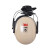 3M挂安全帽式耳罩PELTOR H6P3E 隔音防噪声学习工作睡眠 工业防护耳机