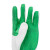 海斯迪克 HKW-78 绿胶片手套 耐磨防滑建筑工地挂胶浸胶劳保手套 1双