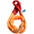 国标工业柔性吊装带双扣环形起重圆形软吊车吊树吊绳2T3T5吨 青色 柔性1T1.5米