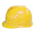 海棠HT-7E ABS材质带透气孔安全帽工地国标建筑工程用安全头盔  黄色 1顶