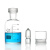 溶解氧瓶污水瓶透明棕色125 250 500 1000ml单双盖水质检测带水封 透明125ml【单盖】