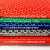 七彩阁 PVC塑料镂空防水防滑地毯脚垫 1.2米宽 单位：米	5.0mm加厚加密红色