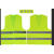 反光背心建筑施工安全服荧光反光马甲道路环卫反光服可印 黄布灰条