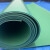加厚牛津车间耐磨地垫橡胶仓库防水塑胶地毯抗压PVC阻燃光面满铺 2米宽牛津绿光板2mm厚 11米长