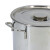 康丽雅 K-0259 加厚不锈钢多功能水桶 食堂酒店用带盖储水桶 直径25CM