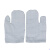 长款分指型防火隔热耐高温并指石棉材质透气通用劳保常规手套AA 并指石棉手套(34厘米) 均码