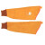 适用于牛皮电焊工护袖 耐磨隔热火花烫套袖手臂护袖套定制 桔色松紧袖口1588