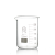 华鸥 玻璃烧杯 耐高温带刻度透明杯 高硼硅玻璃仪器 化学化验实验器材 低型烧杯400ml 