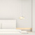 欧普锐餐厅吊灯新款奶油侘寂风布艺现代简约艺术设计房间卧室灯 2001白色吸顶60CM 白光