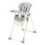 gb好孩子儿童餐椅 多功能可折叠便携婴儿餐椅可坐可躺宝宝餐椅（7个月-36个月）灰色 Y9806-D007G