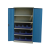 岩本双开门重型储存柜W1200*D800*H1900mm蓝色承重500kg（定制品）