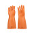 诚格（C&G） 橡胶手套 STROM-3-410-9~12 淡橘色 （单位：双）