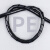 苏识 保护线理线塑料缠绕收纳管 电线埋线器 黑色10mm 9米/卷 10卷装 8510516