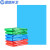 蓝鲸环卫 120*140cm绿色50只 彩色加厚商用绿蓝红黑色分类平口垃圾袋LJHW-1033