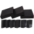 东佳隆橡胶垫减震垫桥梁缓冲垫块工业设备机械方块防震垫加厚绝缘橡胶板 15厘米*15厘米*4厘米