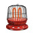鸟笼取暖器台式节能小太阳办公电烤炉电暖炉烤火炉小型烤火器 红色鸟笼900瓦+两根备用灯管