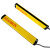 STM薄型安全光栅光幕传感器红外对射探测冲床光电保护器 黄色 STM20-04NC
